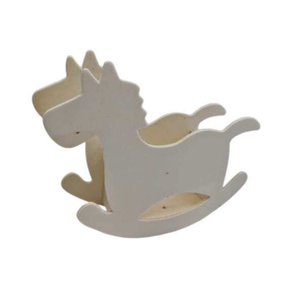 Suport pix lemn cal balansoar