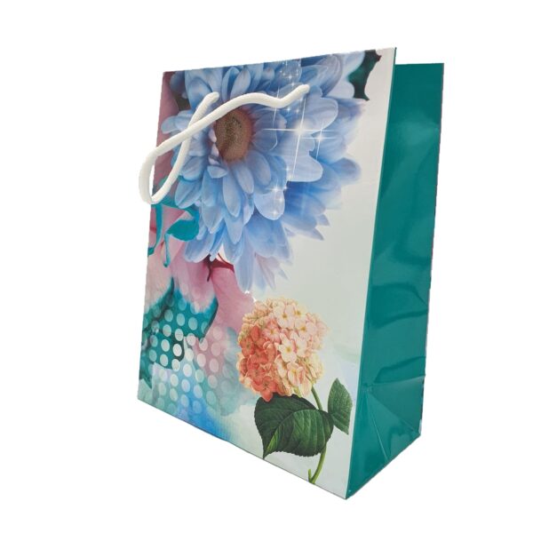 Pungi cadou flori colorate 12/set S