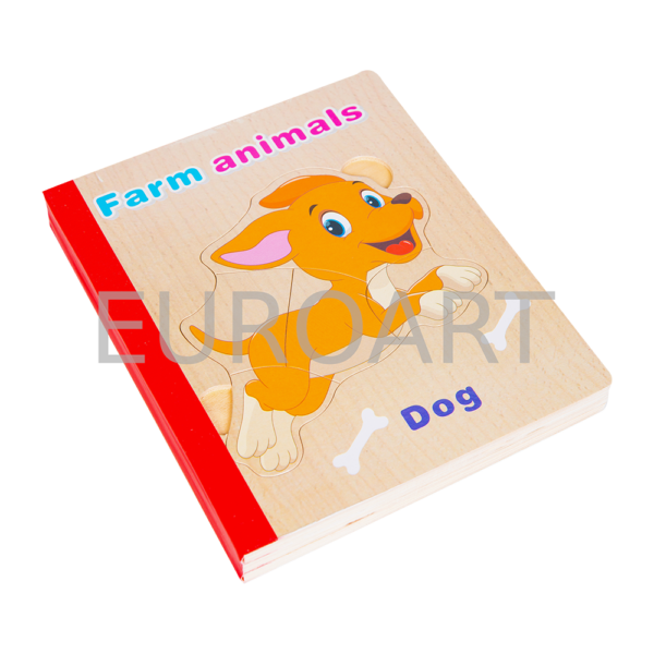 Puzzle lemn carte 6 imagini