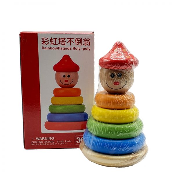 Jucarie lemn cu discuri