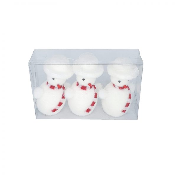 Ornament pentru brad 3/set om de zapada