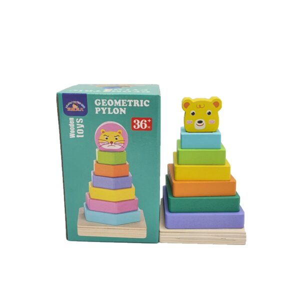 Jucarie lemn cu discuri