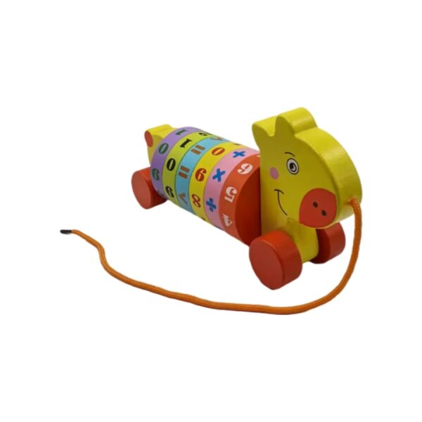 Jucarie de tras cu socotitor cal