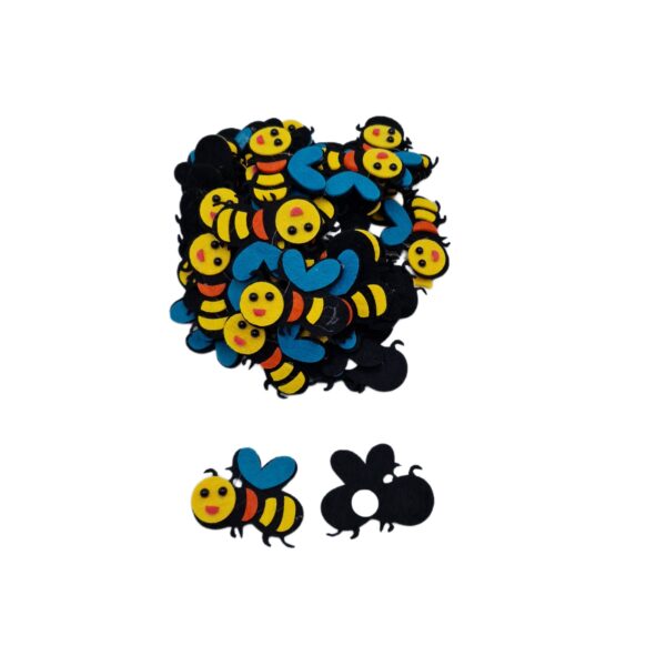 Figurina fetru albina 50/set