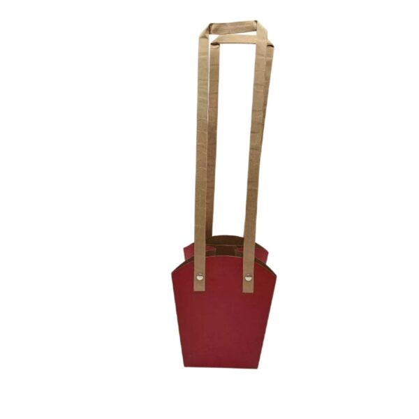 Pungi pliabile rosii ghiveci 10/set M