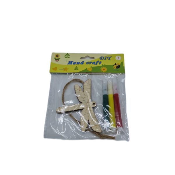 Figurina lemn libelula 2/set