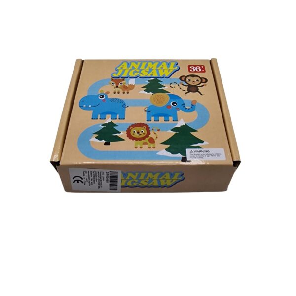 Puzzle Lemn Animale Sălbatice