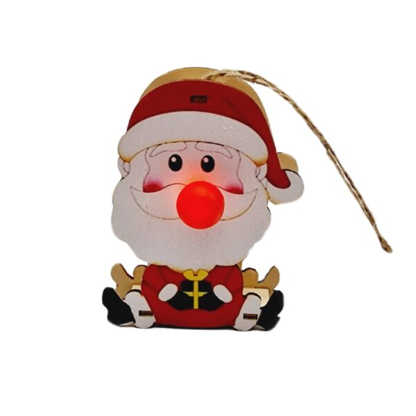 Ornament casuta cu led de Craciun