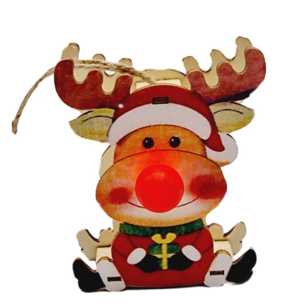 Ornament cu led de Craciun ren