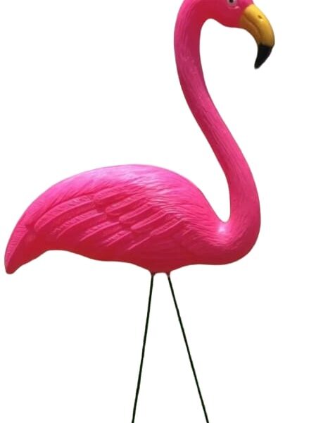 Figurina decor gradina Flamingo