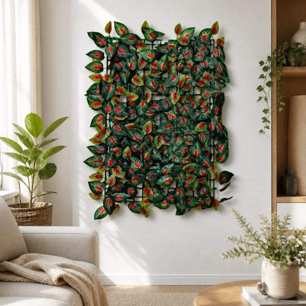 Panou cu frunze artificiale 40cm x 60cm