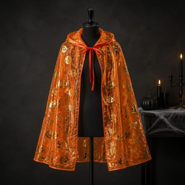 Pelerină textil Halloween 140cm
