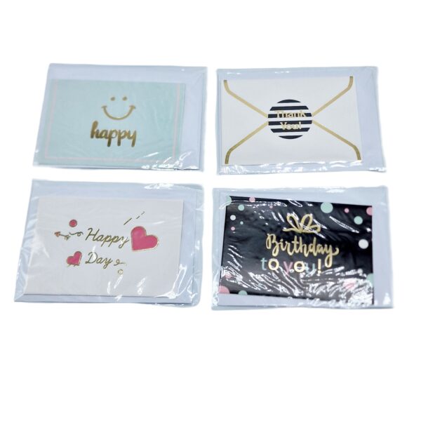 Mini felicitari cu plic  120/set