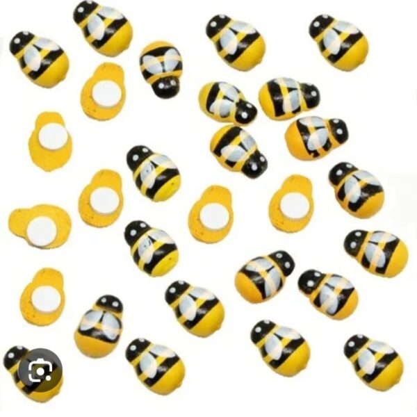 Figurina albinute din lemn 50/set S