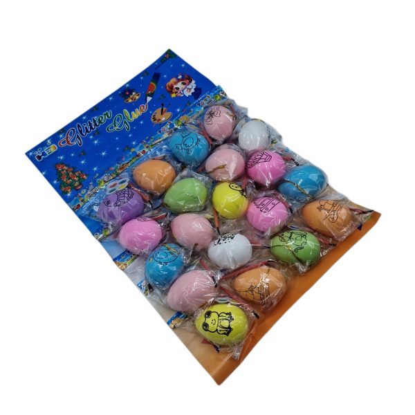 Ou plastic de colorat 20/set