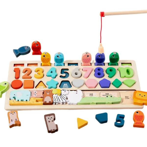 Joc lemn multifuctional pescuit