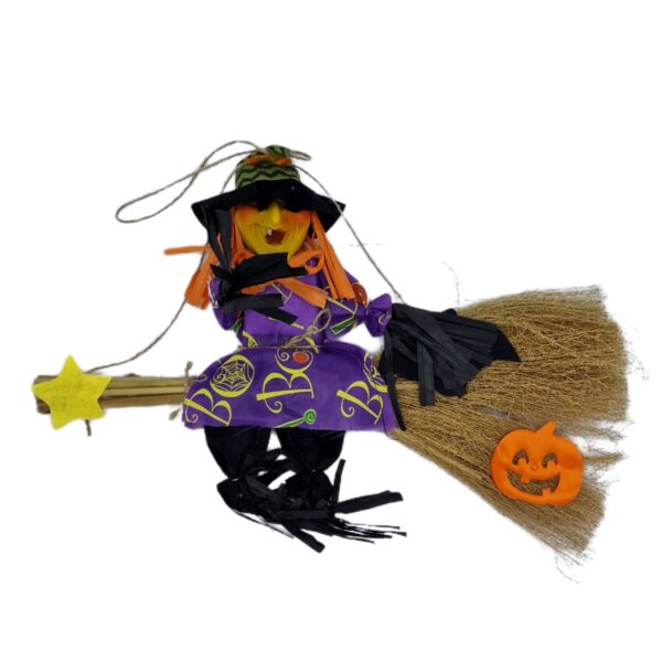 Ornament paie mătură 2/set