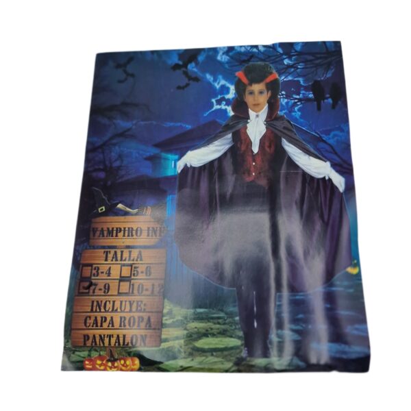 Costum vampir Halloween copil L