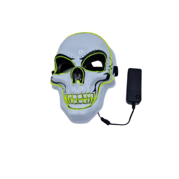 Mască plastic cu led