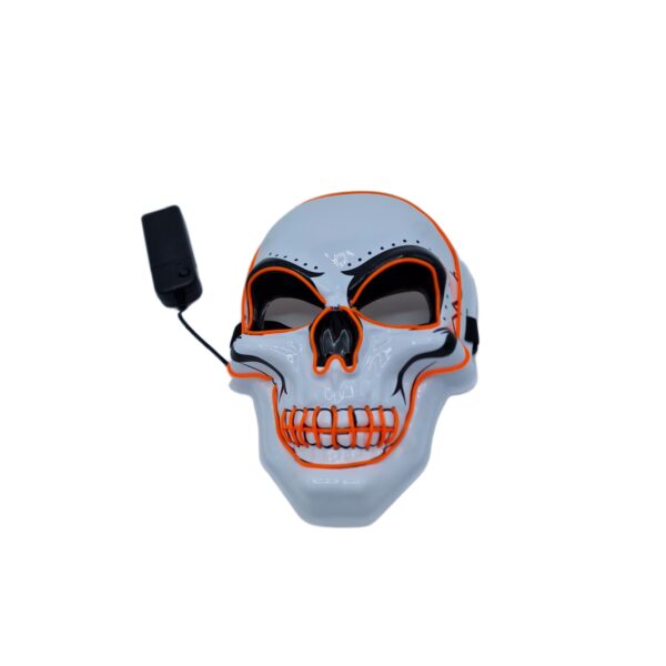Mască Plastic cu led
