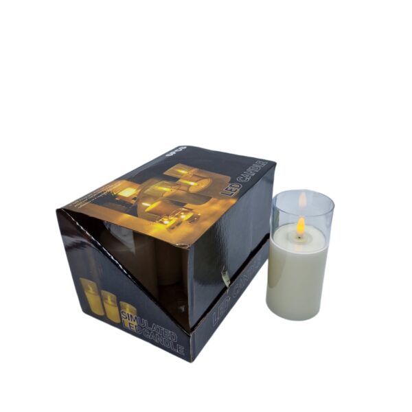 Lumanari led  6/SET 6cm x H 9,5cm