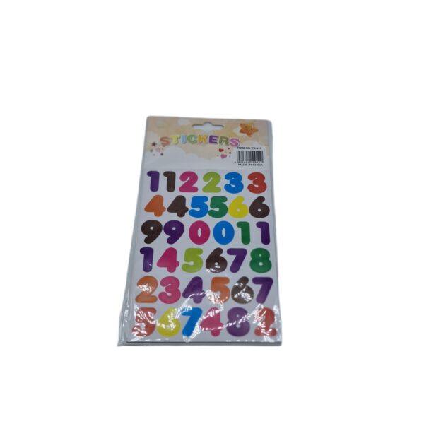 Sticker cu cifre 10/set