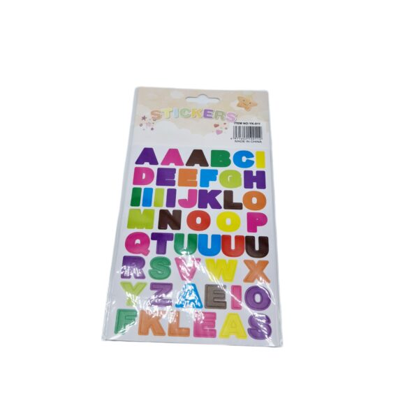 Sticker cu litere 10/set