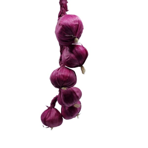 Ceapa decor pe funie