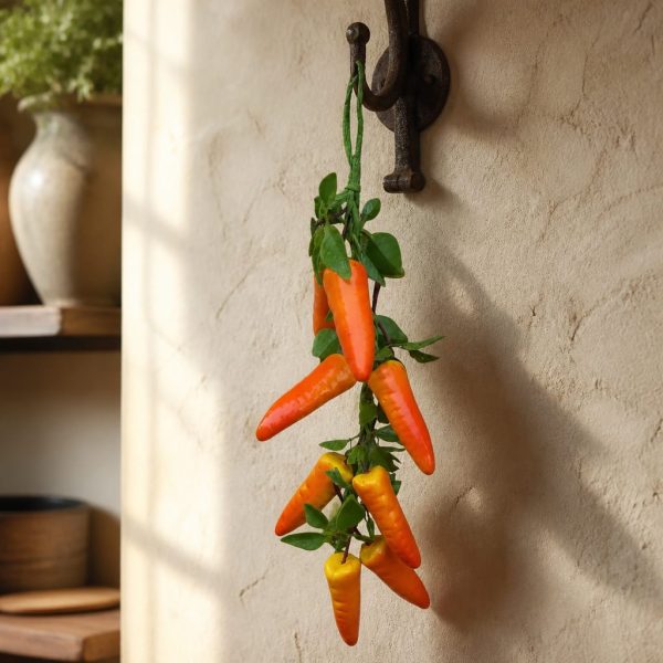 Morcov decor pe funie
