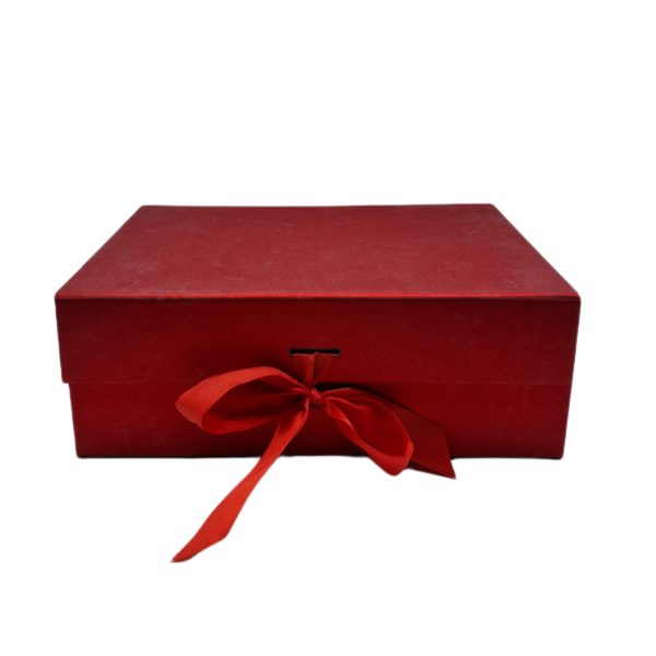 Cutie carton pliabila roșie M