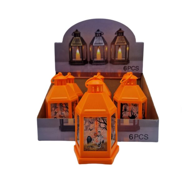 Felinar Plastic Led Halloween 6/set