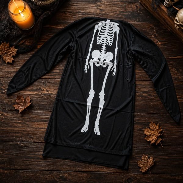 Pelerina schelet Halloween adult