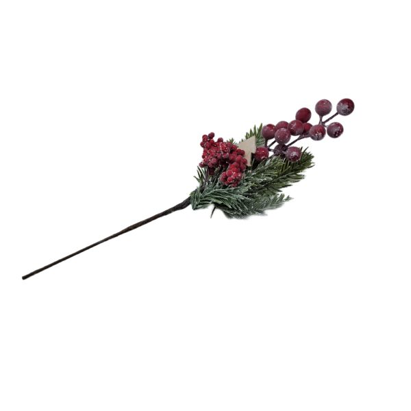 Crengi cu bobite rosii 34cm