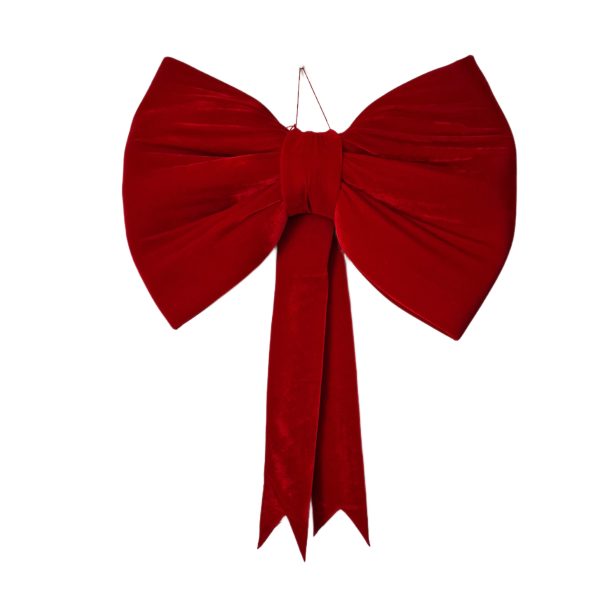 Funda catifea roșie 85CM