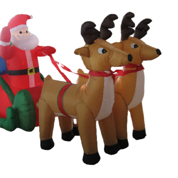 Mos Craciun ,gonflabil , 240 cm,