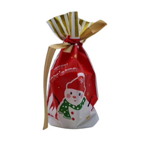 Pungi biodegradabile cu tematică de Crăciun 50/SET