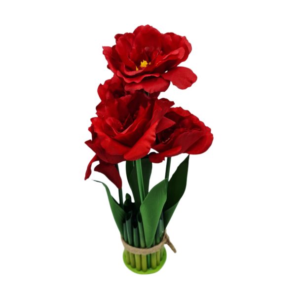 Buchet din flori artificiale 5 Bujori