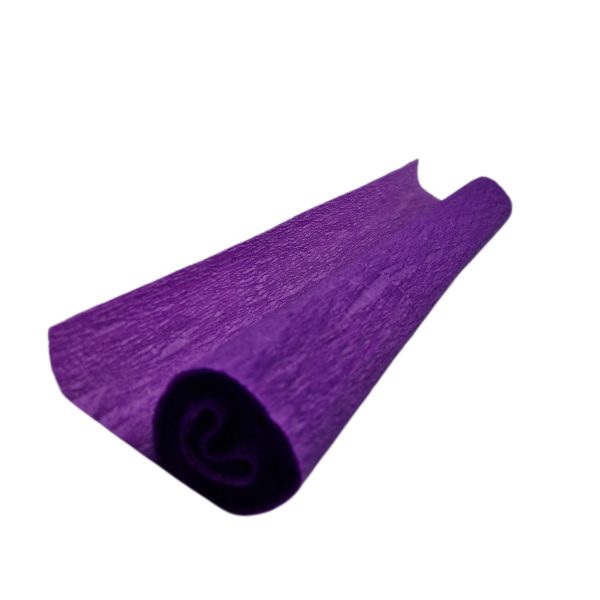 Hartie creponata violet 2.5m