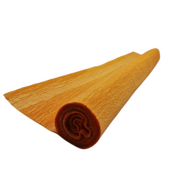 Hartie creponata portocaliu 2.5m