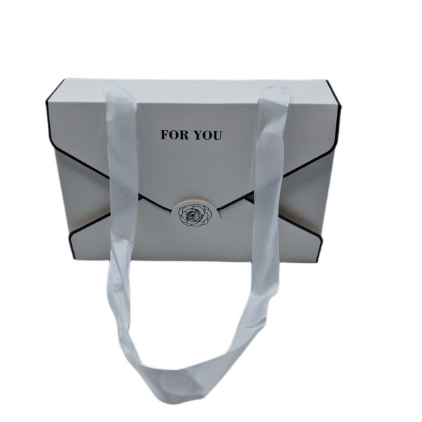 Cutie carton pliabila plic Alba