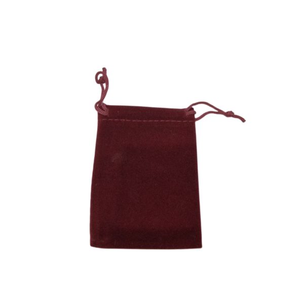 Săculeț catifea 50/set Bordo 8cm x 10cm