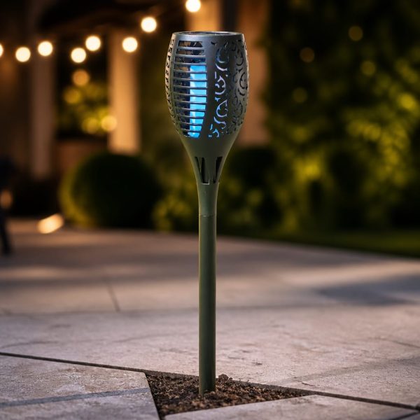 Lampa de grădină solară cu led