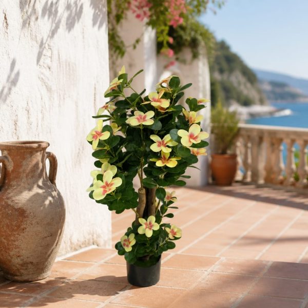 Copac artificial cu flori 90cm
