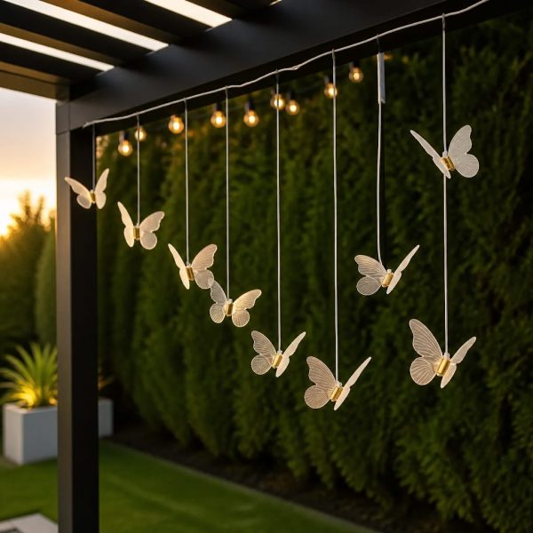 Lampa  decorativă cu led  10 Fluturi