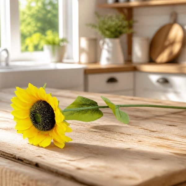 Floarea soarelui artificială 60cm