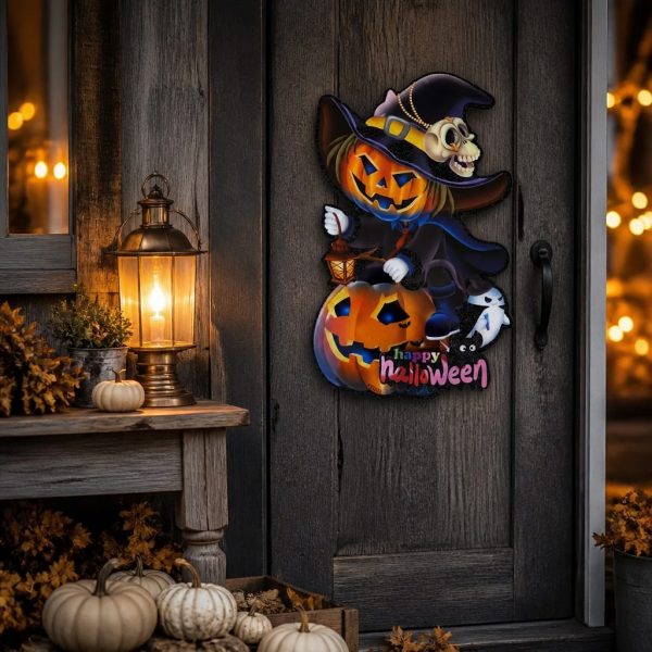 Decoratiune Halloween de usa cu led
