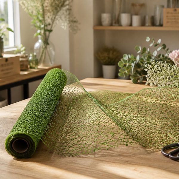 Ambalaj plasa Verde 48cm x 450cm