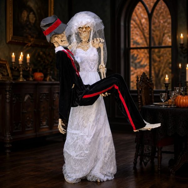 Mireasa decorativ de halloweeen  185cm